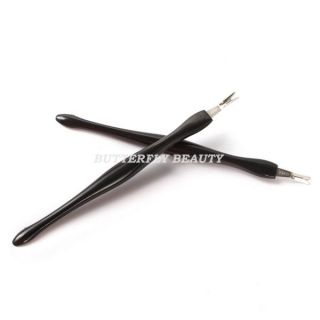 Cuticle Pusher Trimmer Remover Nail Manicure Tool D03