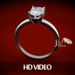 75 Ct Radiant Diamond Engagement Ring D If 506506346
