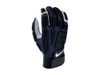  II Lineman Football Adult Black Navy Gloves Sz Medium