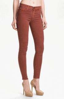 Hudson Jeans Nico Skinny Overdyed Jeans (Apricot)