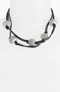 Simon Sebbag Prosecco Multistrand Leather Necklace