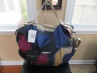 Cynthia Rowley Extra Large C R 18 Satchel Durable Multi Color Handbag