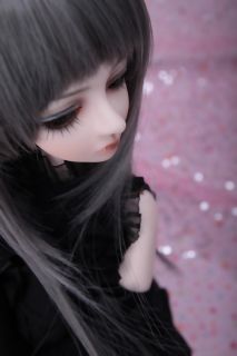 The dollfie is sold with make up and eyes And one wig as a gift