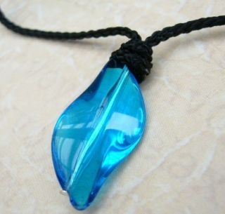 Add Water Mermaid Style Blue Crystal Necklace Charm Pendant Xmas H2O