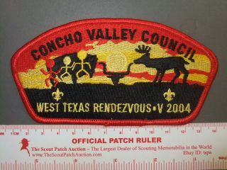 Boy Scout CSP Concho Valley SA 20 2197Y