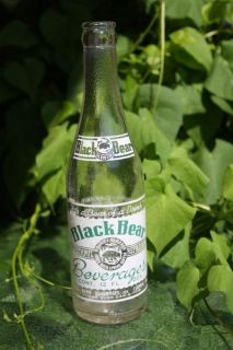  Bear Beverages Green White ACL Soda Bottle Cudahy Wisconsin
