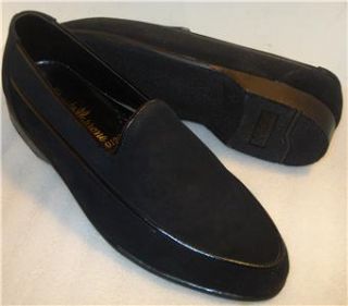 Donato Marrone Mens Shoes Black Suede US Size 7 M