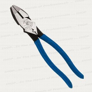 Klein Tools D2000 9NECR 9 Side Cutting Crimping Pliers New