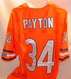  Walter Payton Orange Chicago Bears Jersey