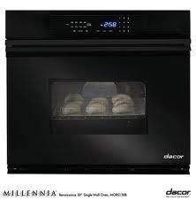 Dacor MORS130B 30 Single Electric Wall Convection Oven Black