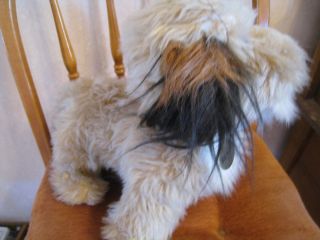 Dakin Plush Stuffed Benji Puppy Dog Vintage Toy Brass License Tag