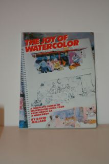 The Joy of Watercolor by David Millard 1992 Paperback Reprint