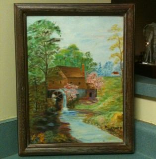 Homer G Davisson Indiana Landcape Listed Hoosier Salon Artist Painting