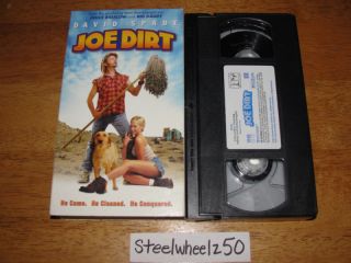 Joe Dirt VHS 2001 David Spade Dennis Miller Columbia