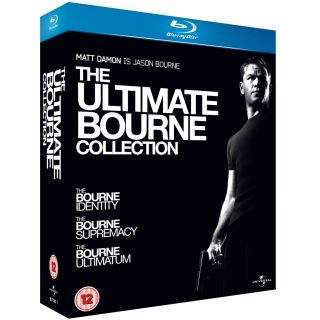 NEW The Bourne Trilogy Ultimate Collection [Blu ray, 3 Disc Box Set