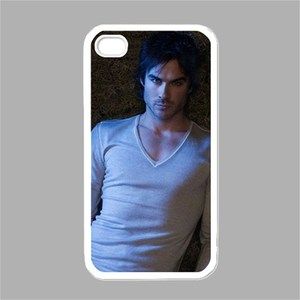 Damon Salvatore The Vampire Diaries Apple iPhone 4 Hard Case Cover