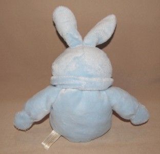 Dan Dee Blue Bunny Rabbit Plush Jesus Loves Me Heart Stuffed Toy
