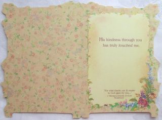 Holly Pond Hill Garden Flowers Workbench Thank You Card