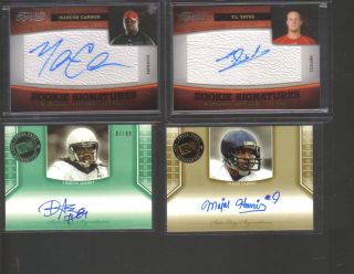 201) 2011 Topps Inception Finest Platinum RC ROOKIE AUTO PATCH JERSEY