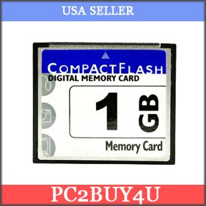 Compact Flash Memory CF Card 1GB for Kodak DC240 DC5000
