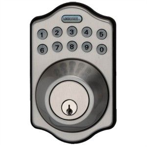  LS DB500 SN Electron Keyless Code Pin Keypad Deadbolt Door Lock