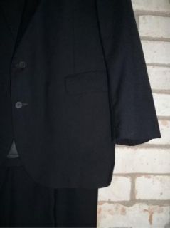 navy blue brooke deane jacket coat pant suit 42r description this is a