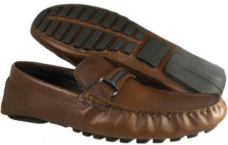New $120 Calvin Klein Dario Waxy Men Shoes Size US 10 5 EU 44 5 Dark