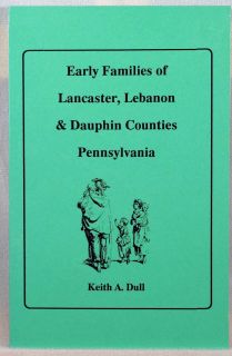 Lancaster Lebanon Dauphin County Pennsylvania Families