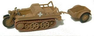 German WWII SdKfz 2 NSU Kettenkrad HK 101 Trident 90124 for 1 87