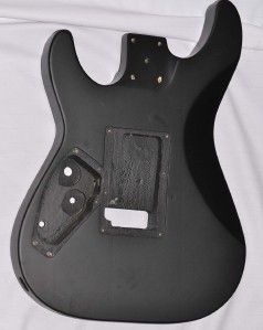 schecter damien fr guitar body routed for floyd rose