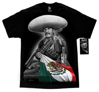 DGA David Gonzalez Art Puro Mex Shirt Black Variable Sizes Available