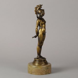 Authentic Art Deco Bronze Figure by Carl Friedrich Piper