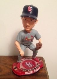 David Freese Bobblehead 2012 St Louis Cardinals Bobblehead LIMITED EDT