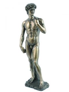 David Statue Figurine Michelangelo Famous Sculpture