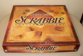  Deluxe Turntable Scrabble Game Complete