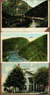 Postcards Delaware Water Gap and Stroudsburg 1917