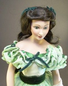 Vivien Leigh Scarlett OHara Gone with The Wind Franklin Mint