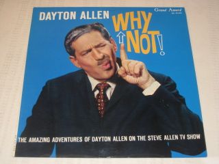 Dayton Allen Why not Comedy LP Grand Award GA 33 424