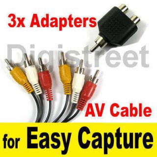  Adapter AV Lead Cable for Dazzle Video Capture Card to Xbox 360