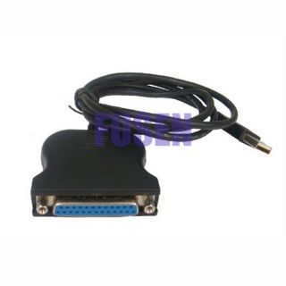 USB to Printer DB25 25 Pin Parallel Port Cable Adapter