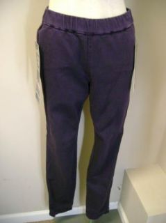 Miraclebody by Miraclesuit Denim Stretch Leggings Purple NWT