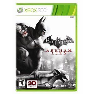 Batman Arkham City Xbox 360 Video Game DC Comics 3D Compatible Brand