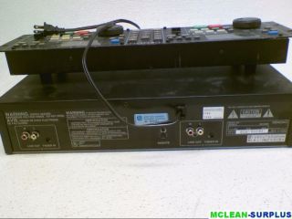 Denon DN 2500F Dual Professional DJ CD Player Controller AS IS