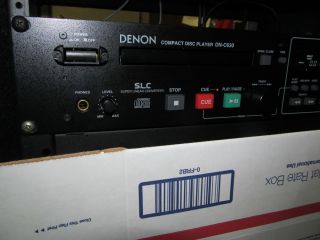 Denon DN C630 Professional CD Player Rackmount