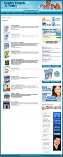 Established DENTAL HEALTH Website For Sale.(Websites by SITEGAP