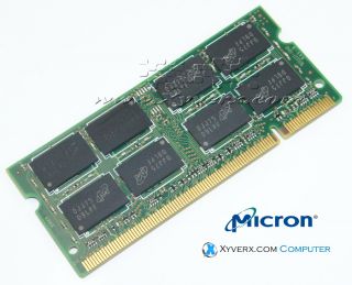 MT16HTF25664HZ 800J1 New Micron 2GB DDR2 800 Laptop Memory