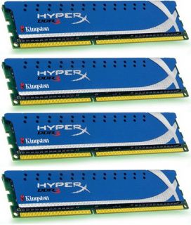 8GB Kingston HyperX RAM 4x2GB DDR3 1333 MHz CL7 Memory