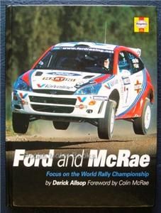 Ford and McRae Focus Car Book World Rally Championship