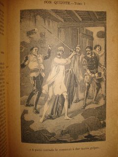 Don Quijote de La Mancha Edición Ilustrada 2 Vol 1901