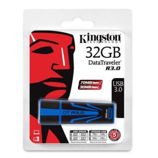 Kingston DataTraveler R3.0 DTR30/32GB USB Flash Drive   32GB, USB 3.0